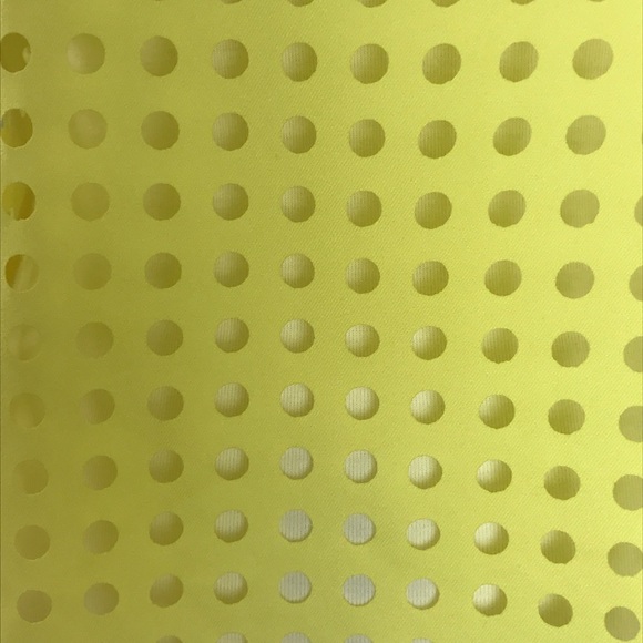 Host Pick🎉🎊Yellow See Through Polka Dot Top - Picture 6 of 8